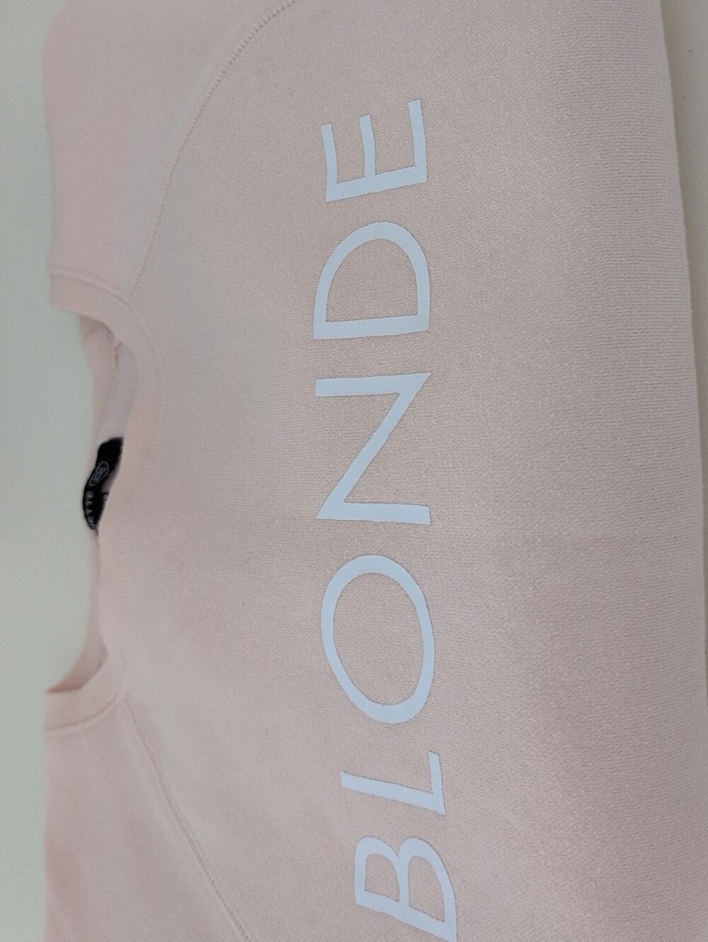 Blonde Brunette The Label Peach Color Girls Size 10/12 Crew